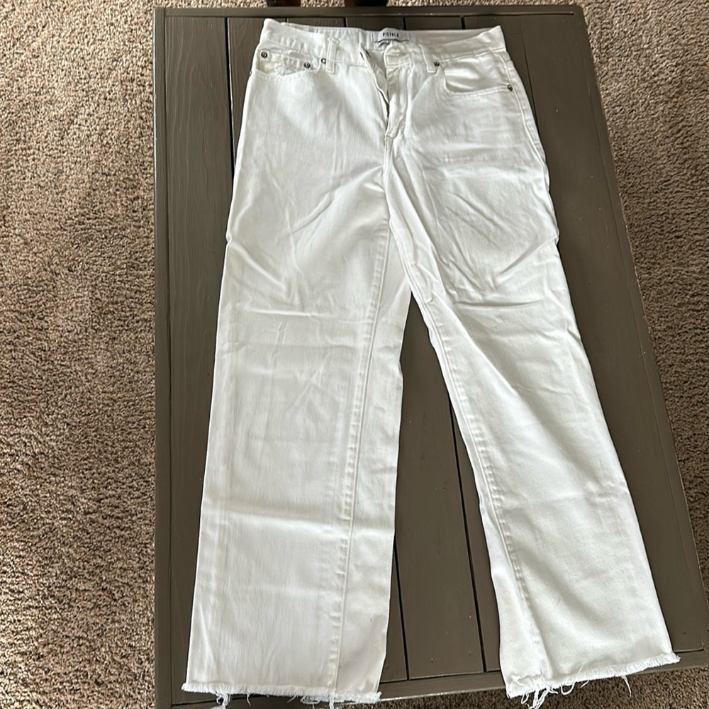 Pistola crop wide leg pant